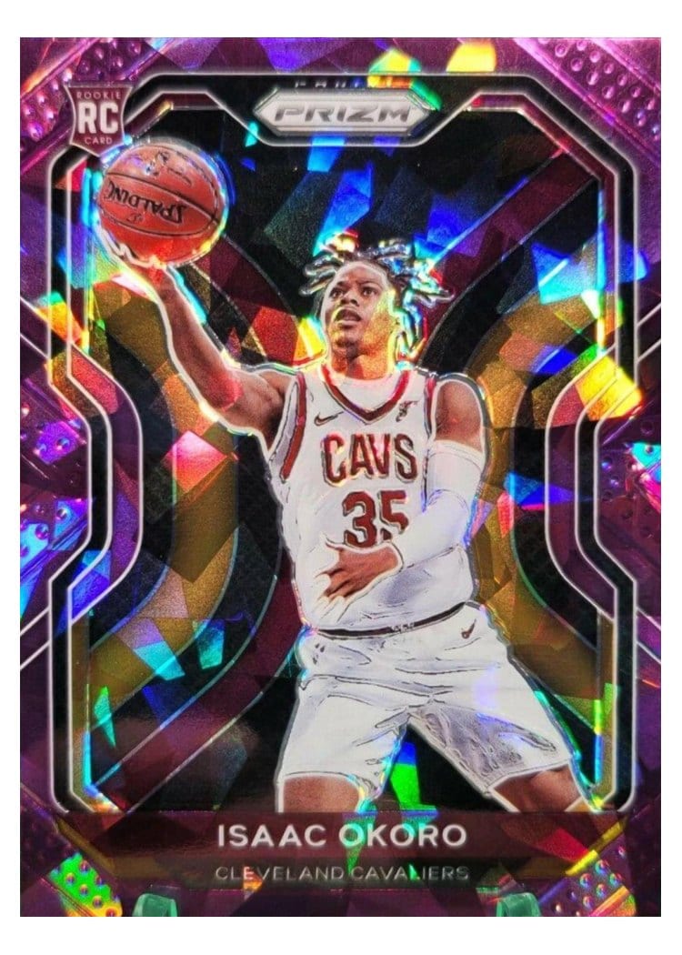 2020-21 Panini Prizm Base Set Isaac Okoro #298 card