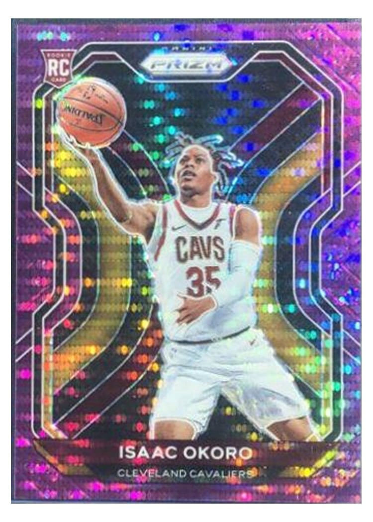2020-21 Panini Prizm Base Set Isaac Okoro #298 card