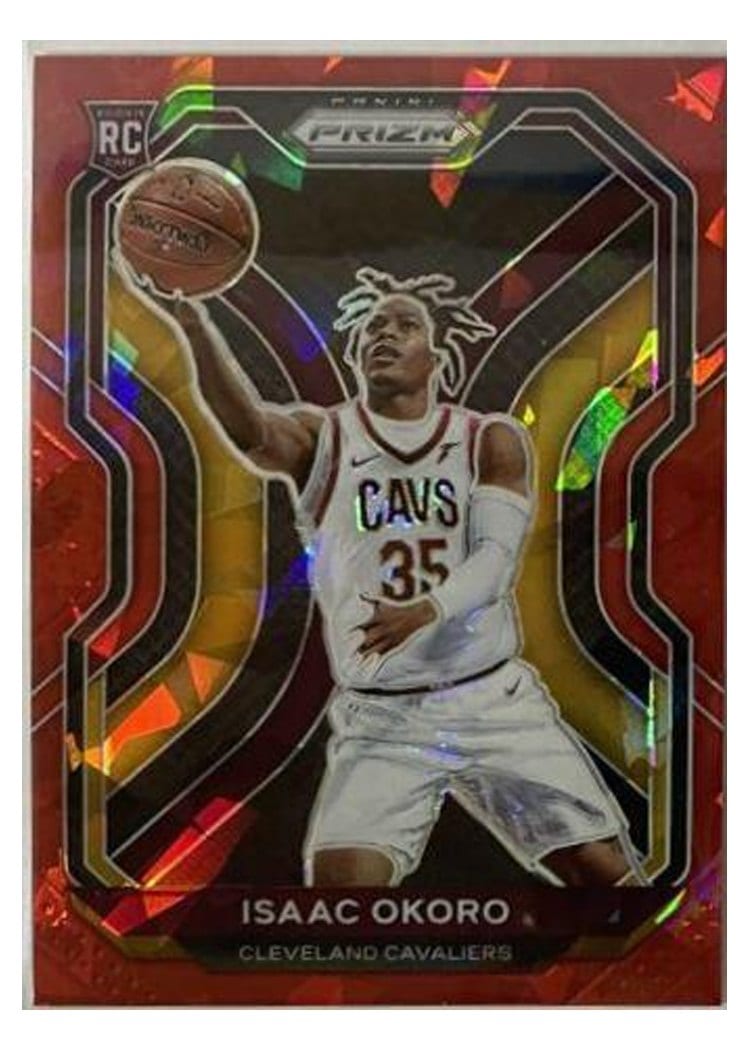 2020-21 Panini Prizm Base Set Isaac Okoro #298 card