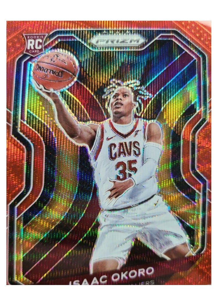 2020-21 Panini Prizm Base Set Isaac Okoro #298 card