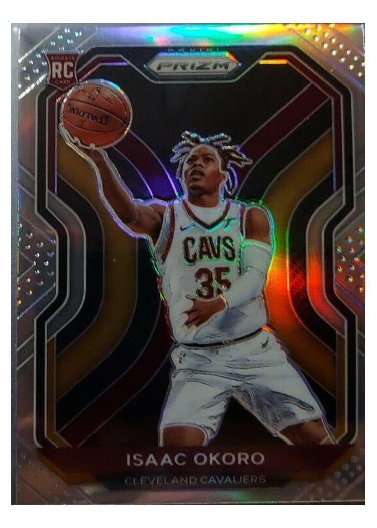 2020-21 Panini Prizm Base Set Isaac Okoro #298 card