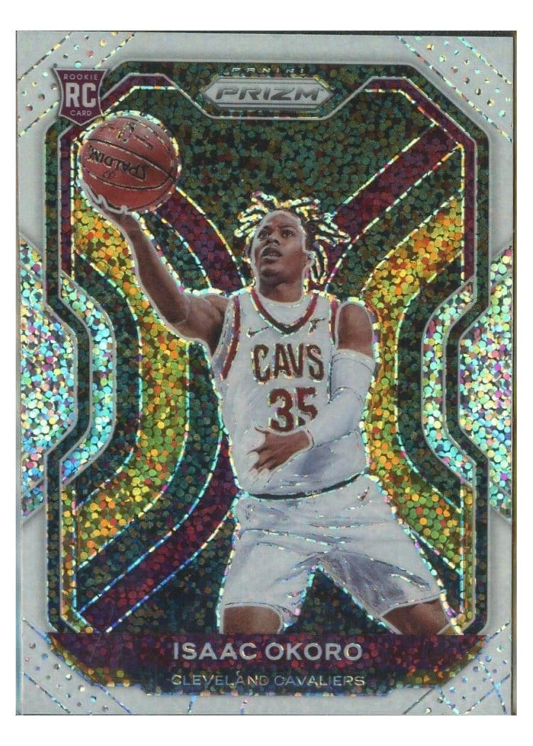 2020-21 Panini Prizm Base Set Isaac Okoro #298 card
