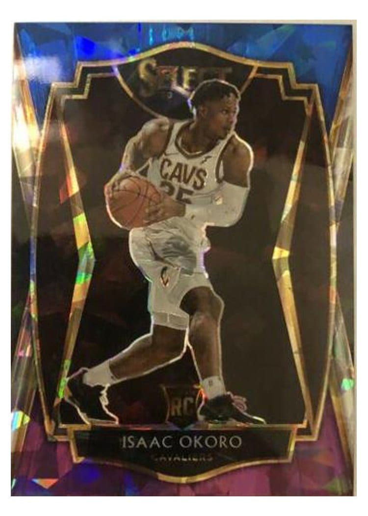 2020-21 Panini Select Base Set Isaac Okoro #182 card