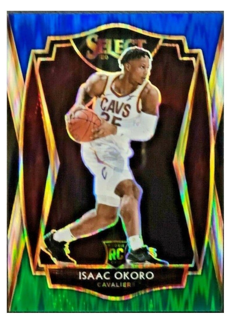 2020-21 Panini Select Base Set Isaac Okoro #182 card