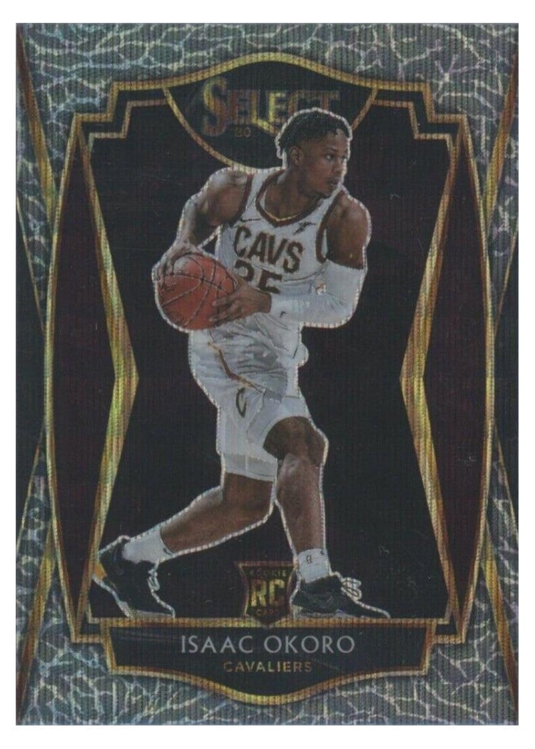 2020-21 Panini Select Base Set Isaac Okoro #182 card