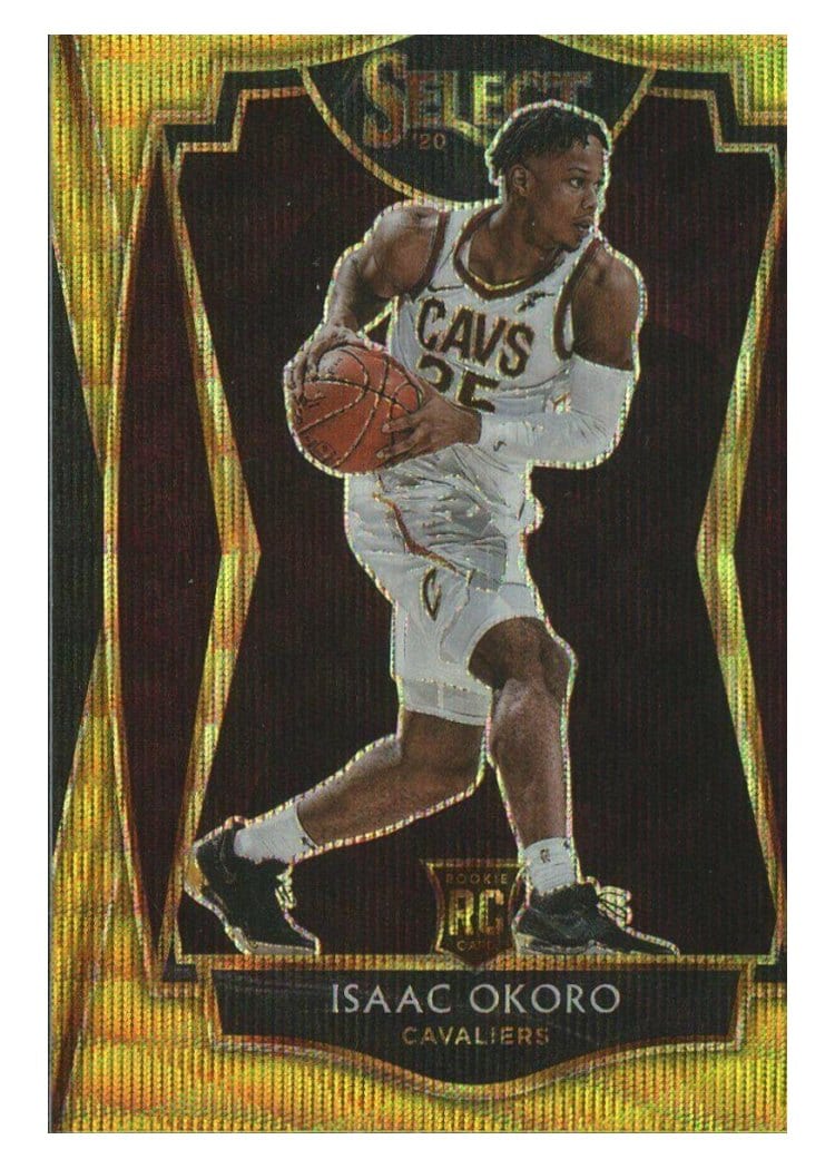 2020-21 Panini Select Base Set Isaac Okoro #182 card