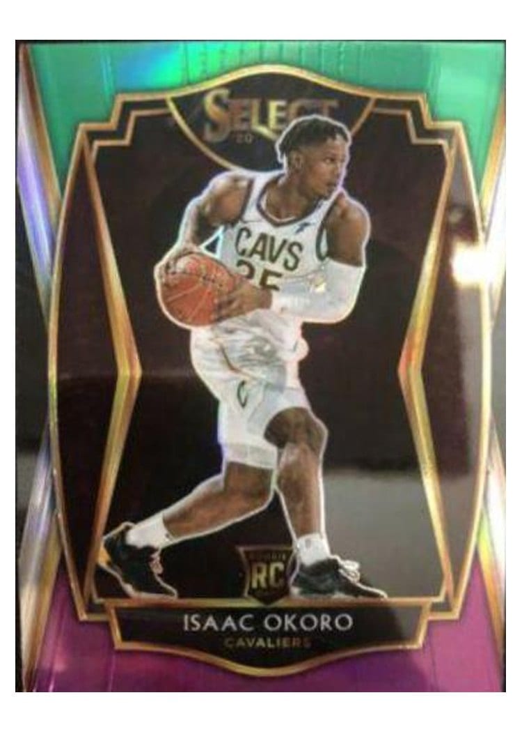 2020-21 Panini Select Base Set Isaac Okoro #182 card