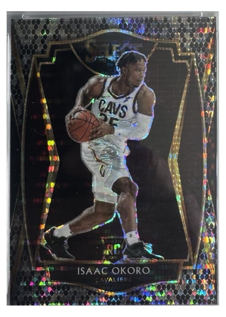 2020-21 Panini Select Base Set Isaac Okoro #182 card
