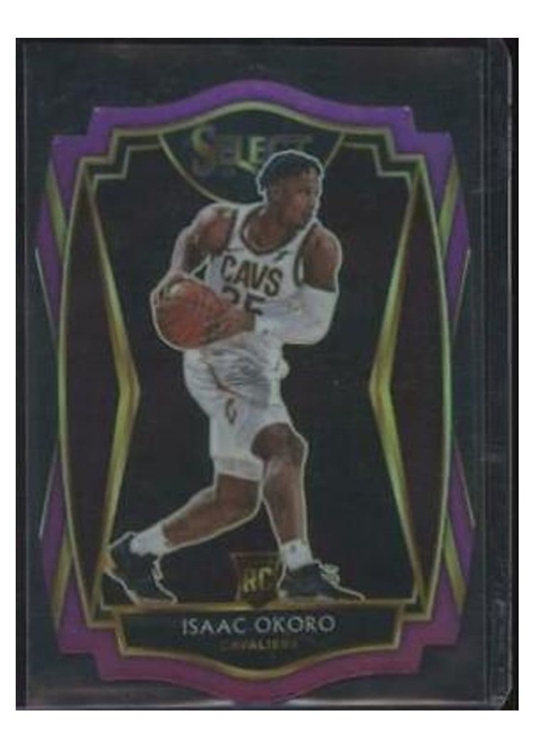 2020-21 Panini Select Base Set Isaac Okoro #182 card