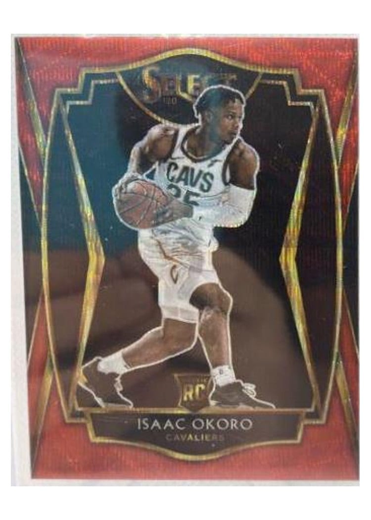 2020-21 Panini Select Base Set Isaac Okoro #182 card