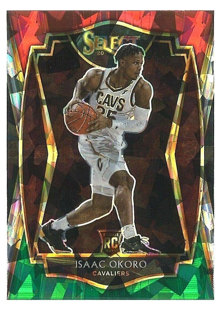 2020-21 Panini Select Base Set Isaac Okoro #182 card