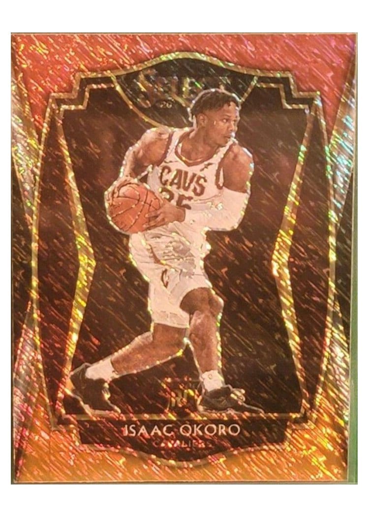 2020-21 Panini Select Base Set Isaac Okoro #182 card