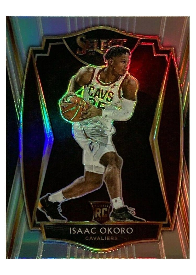 2020-21 Panini Select Base Set Isaac Okoro #182 card
