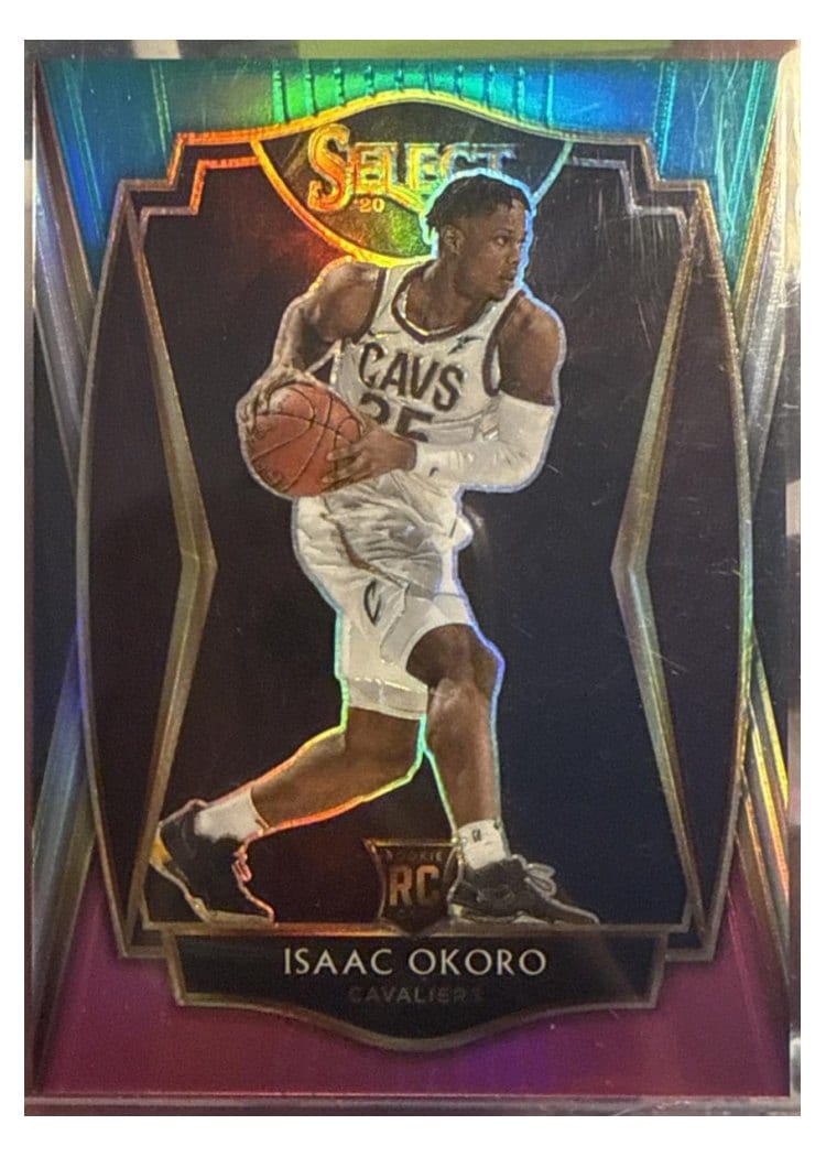 2020-21 Panini Select Base Set Isaac Okoro #182 card