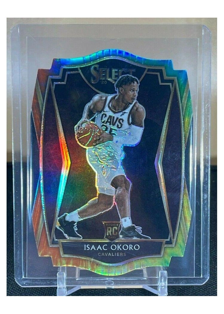 2020-21 Panini Select Base Set Isaac Okoro #182 card