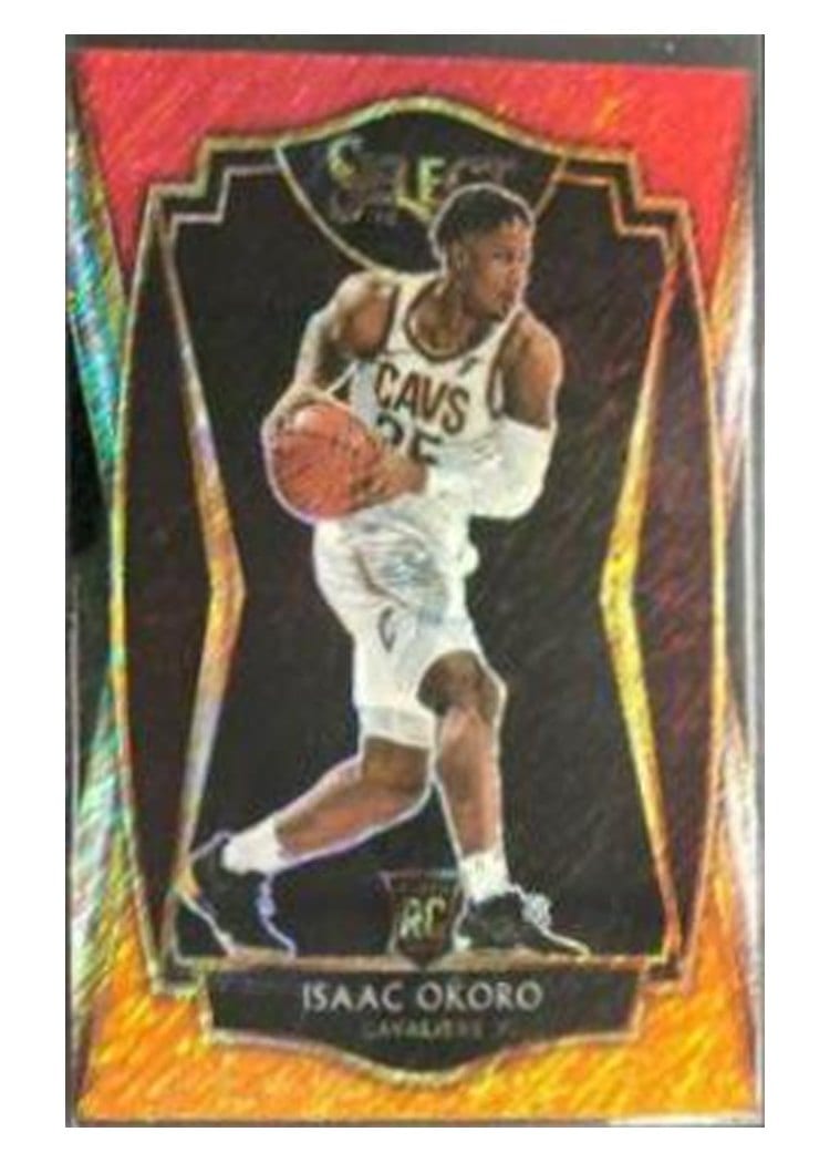 2020-21 Panini Select Base Set Isaac Okoro #182 card