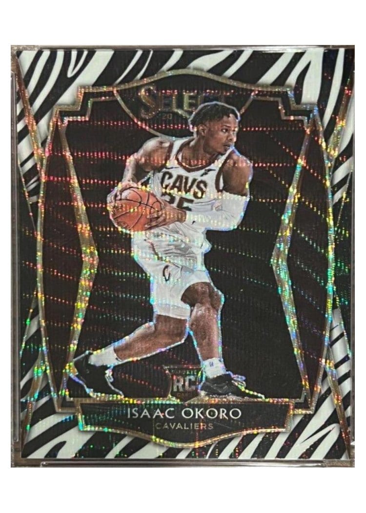2020-21 Panini Select Base Set Isaac Okoro #182 card