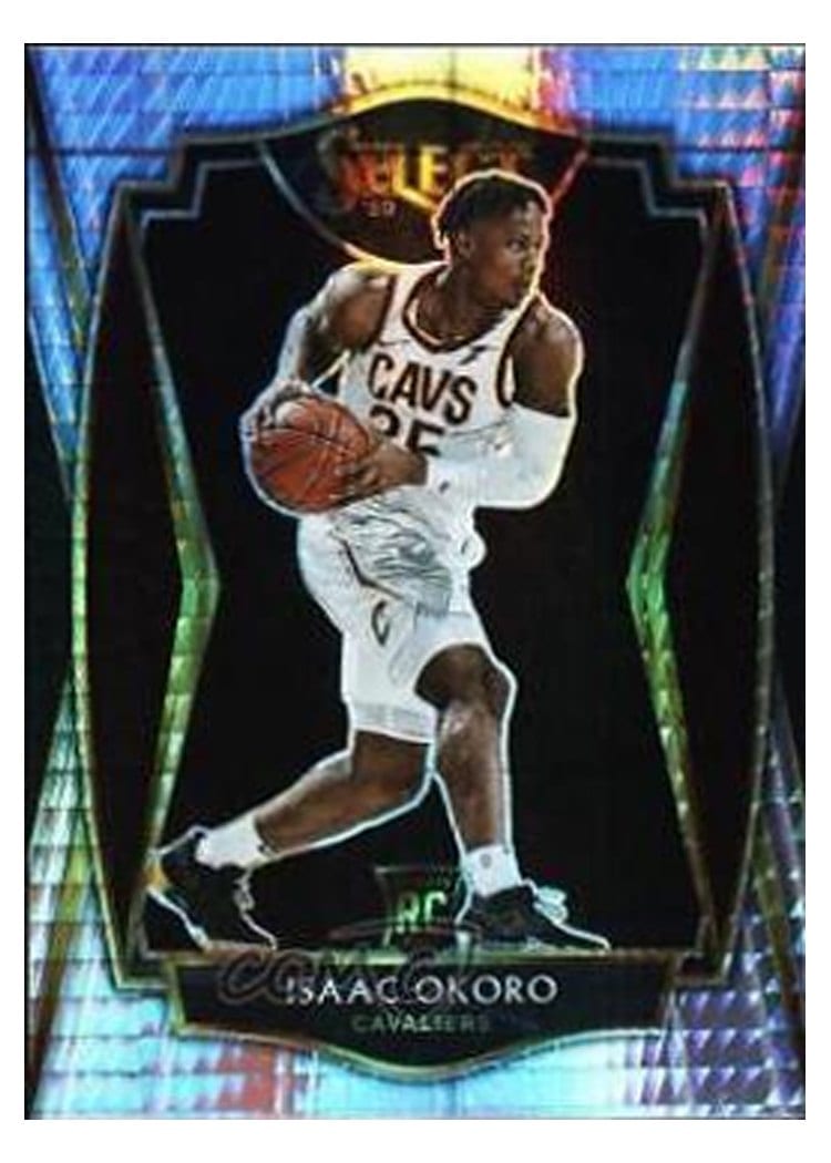 2020-21 Panini Select Base Set Isaac Okoro #182 card