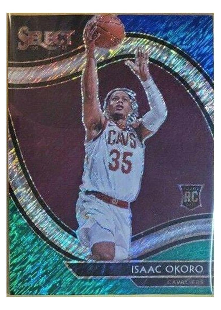 2020-21 Panini Select Base Set Isaac Okoro #296 card