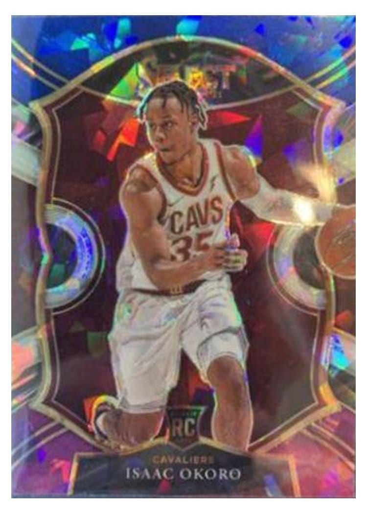2020-21 Panini Select Base Set Isaac Okoro #296 card