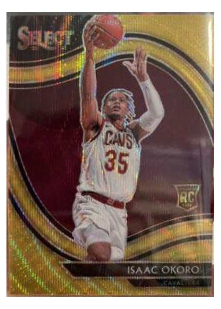 2020-21 Panini Select Base Set Isaac Okoro #296 card