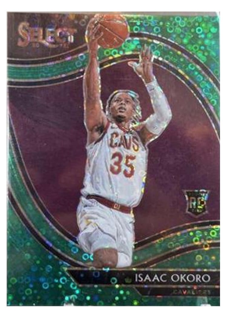 2020-21 Panini Select Base Set Isaac Okoro #296 card