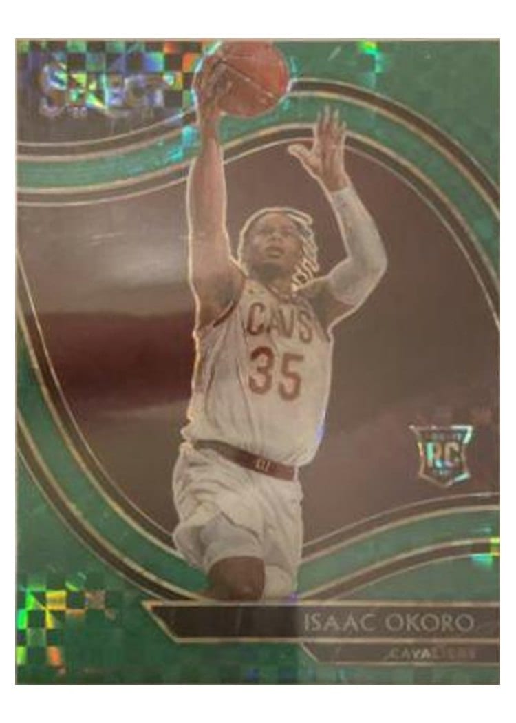 2020-21 Panini Select Base Set Isaac Okoro #296 card