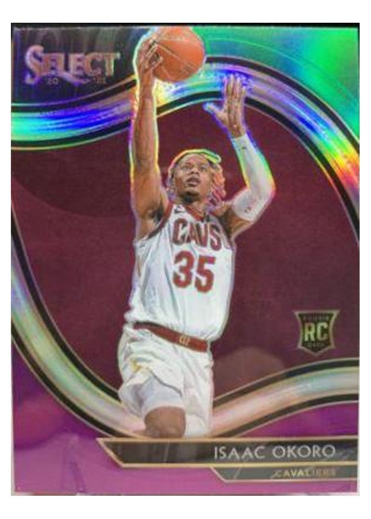 2020-21 Panini Select Base Set Isaac Okoro #296 card