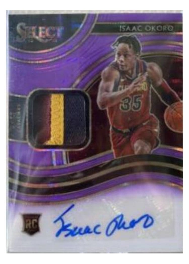 2020-21 Panini Select Base Set Isaac Okoro #296 card