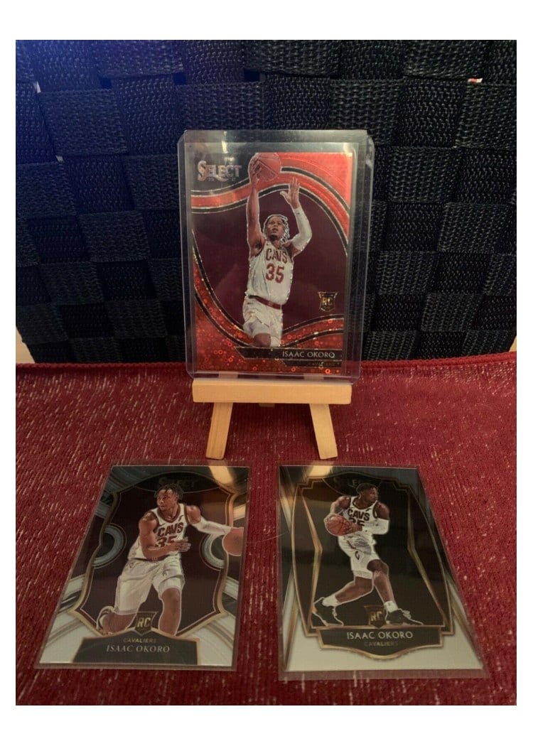 2020-21 Panini Select Base Set Isaac Okoro #296 card