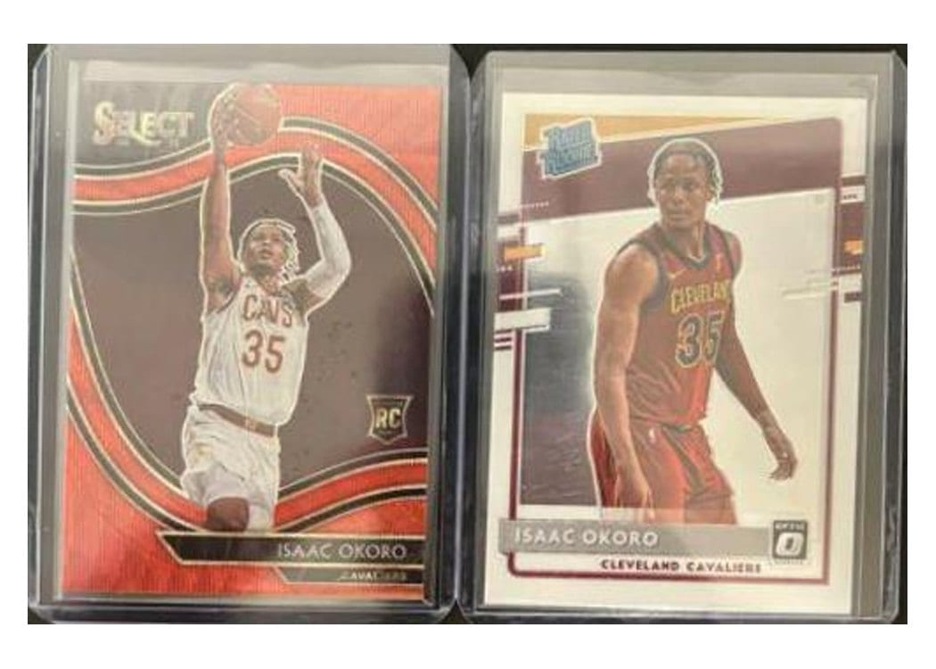 2020-21 Panini Select Base Set Isaac Okoro #296 card