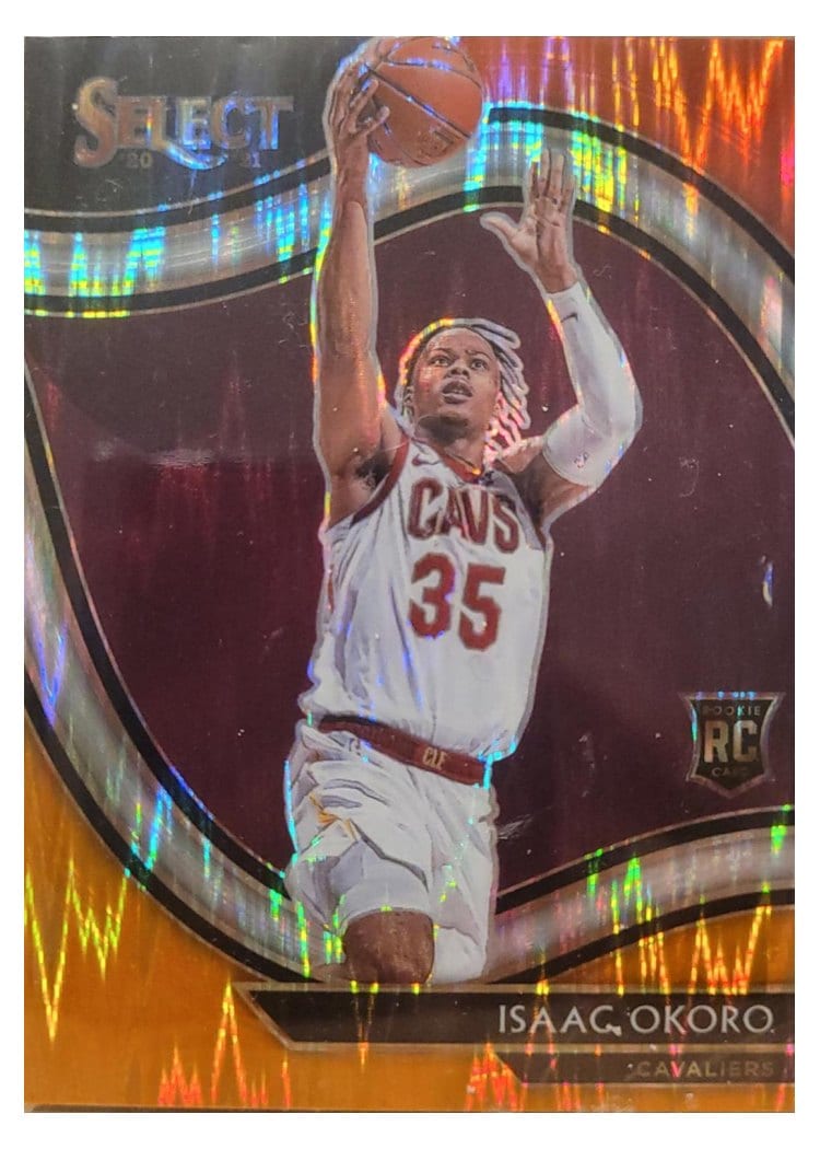 2020-21 Panini Select Base Set Isaac Okoro #296 card