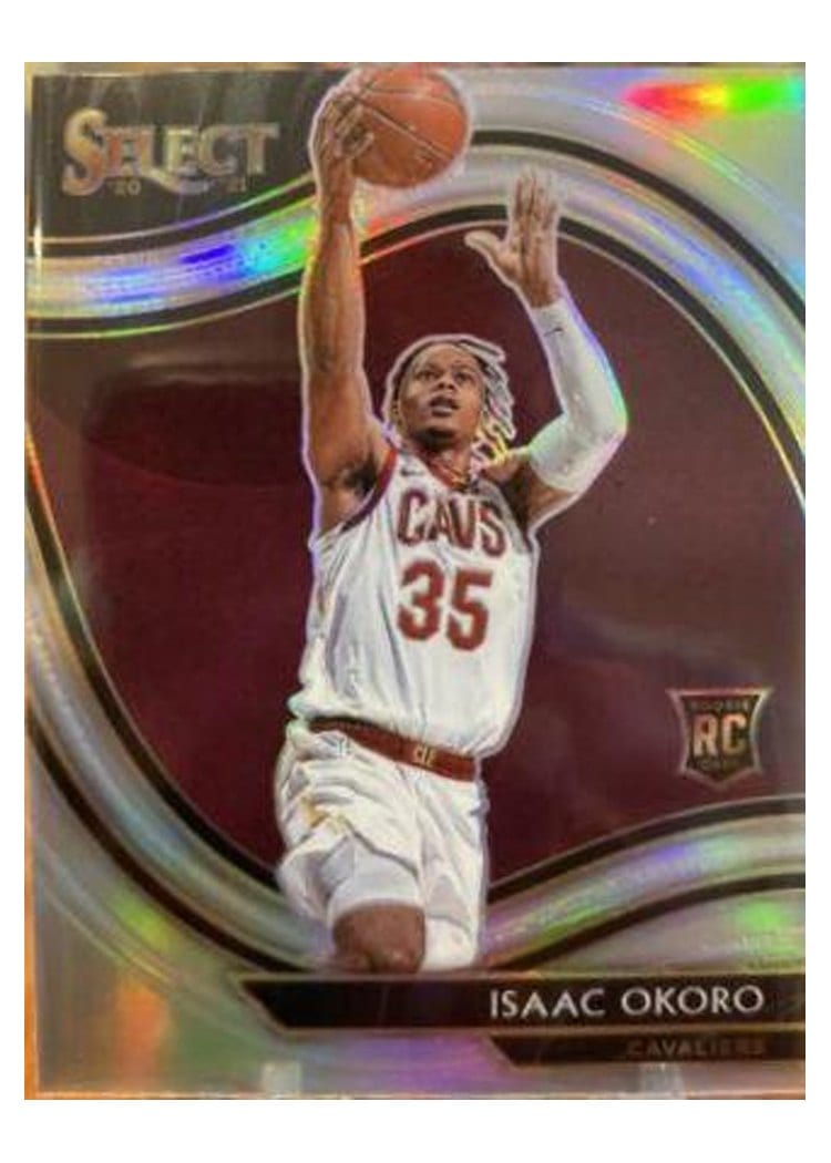 2020-21 Panini Select Base Set Isaac Okoro #296 card