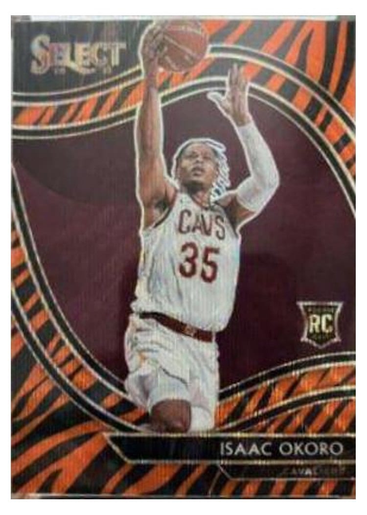 2020-21 Panini Select Base Set Isaac Okoro #296 card