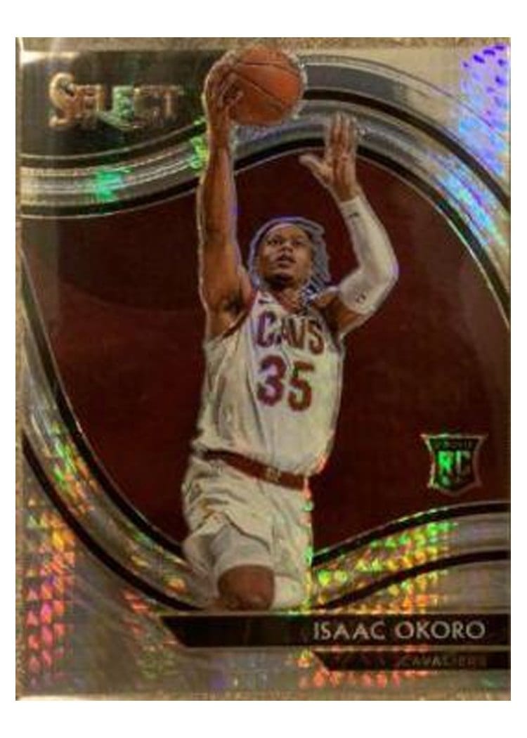 2020-21 Panini Select Base Set Isaac Okoro #296 card