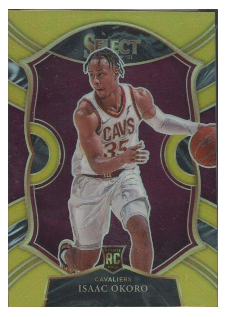 2020-21 Panini Select Base Set Isaac Okoro #65 card