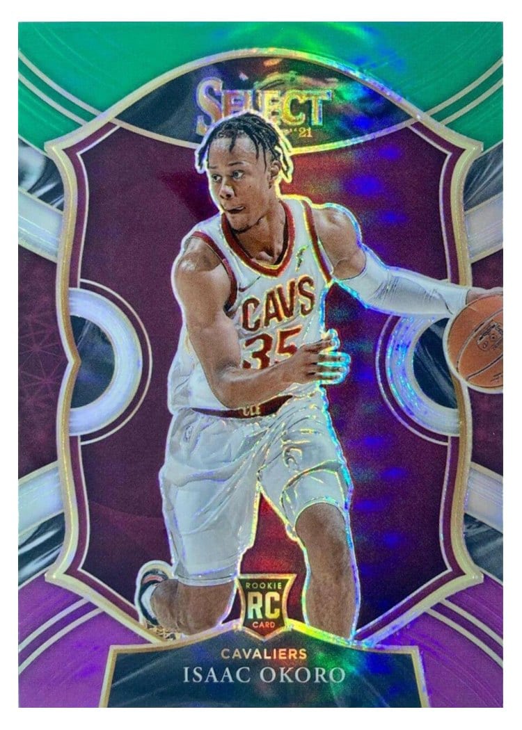 2020-21 Panini Select Base Set Isaac Okoro #65 card