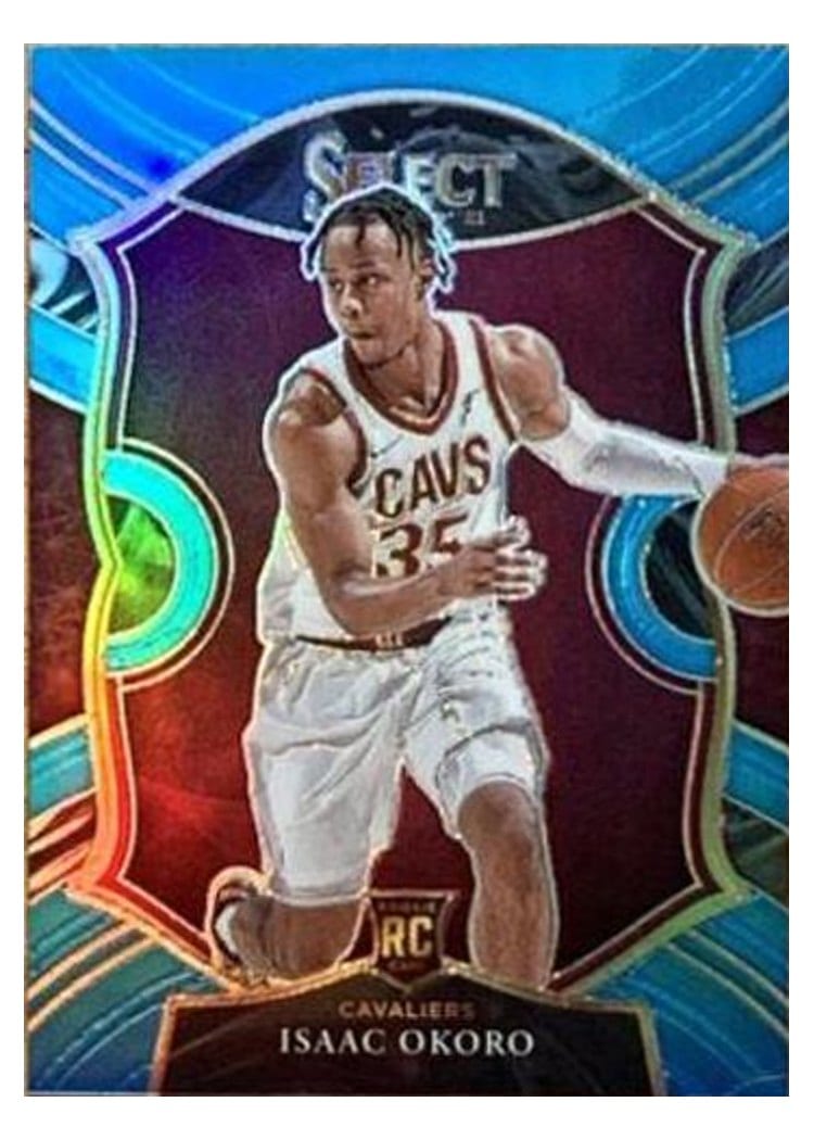 2020-21 Panini Select Base Set Isaac Okoro #65 card