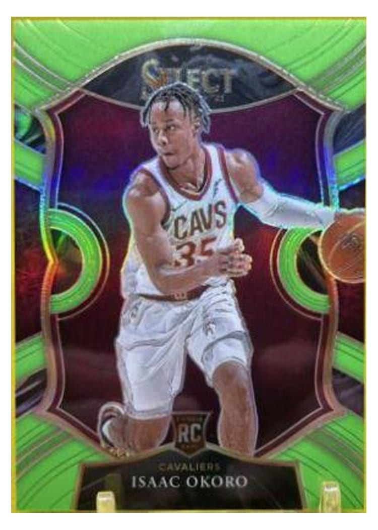 2020-21 Panini Select Base Set Isaac Okoro #65 card