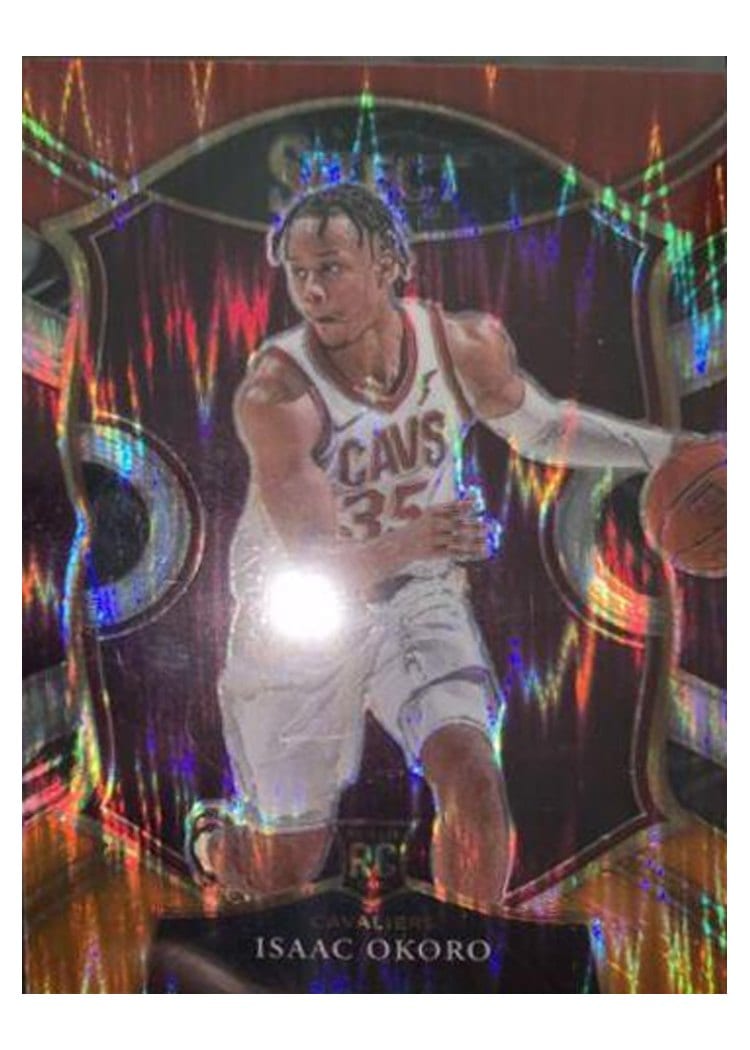 2020-21 Panini Select Base Set Isaac Okoro #65 card