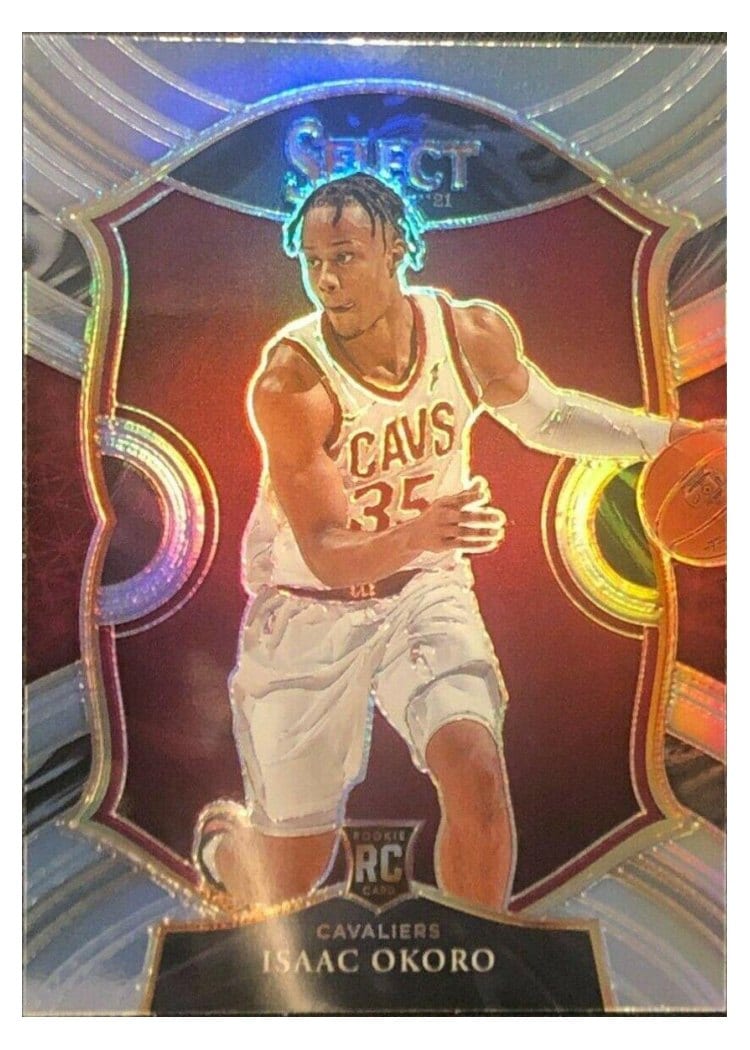 2020-21 Panini Select Base Set Isaac Okoro #65 card