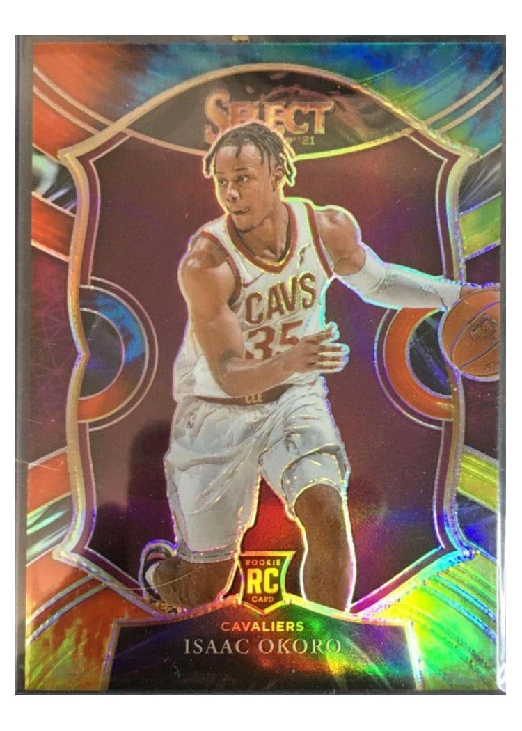 2020-21 Panini Select Base Set Isaac Okoro #65 card