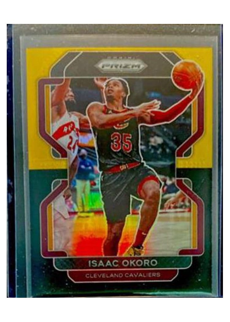 2021-22 Panini Prizm Base Set Isaac Okoro #212 card