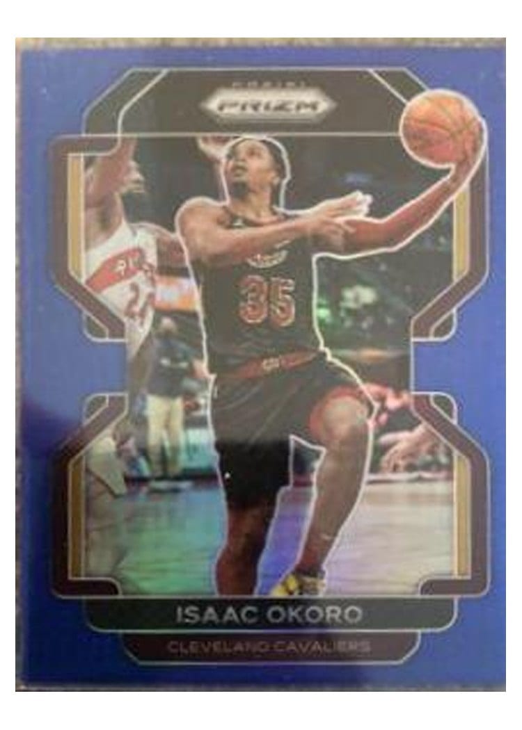 2021-22 Panini Prizm Base Set Isaac Okoro #212 card