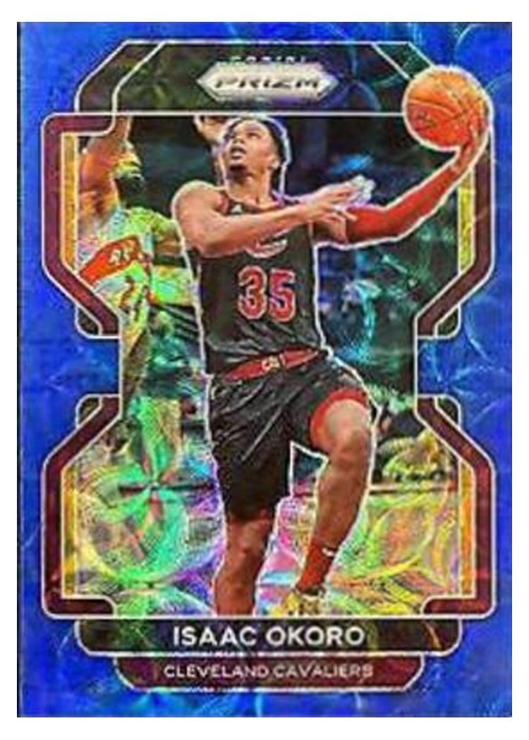 2021-22 Panini Prizm Base Set Isaac Okoro #212 card