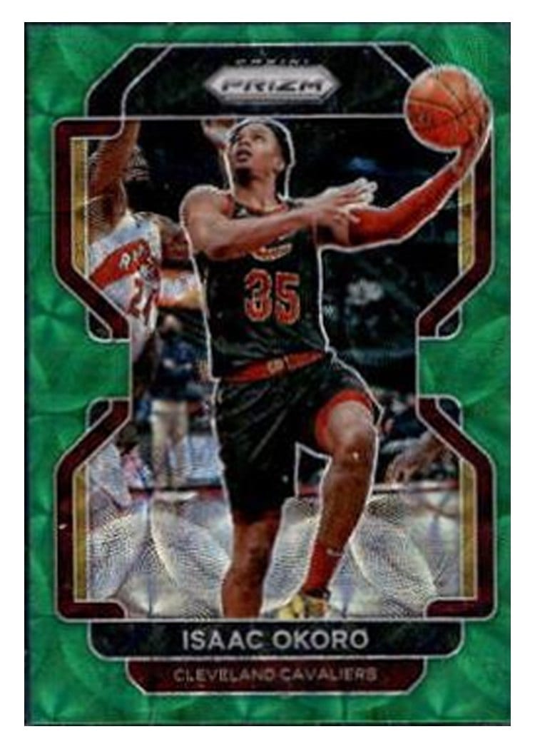 2021-22 Panini Prizm Base Set Isaac Okoro #212 card