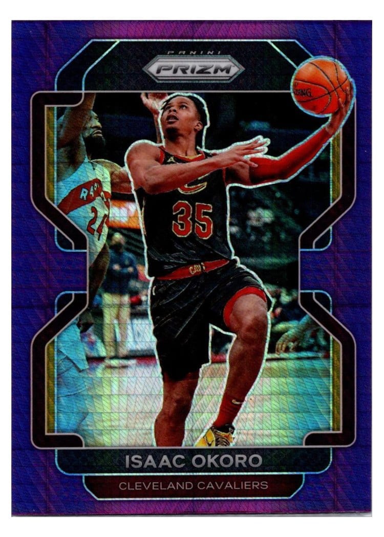 2021-22 Panini Prizm Base Set Isaac Okoro #212 card