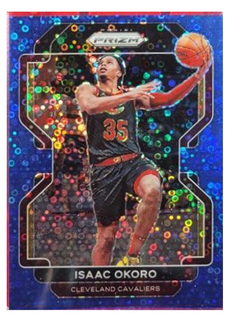 2021-22 Panini Prizm Base Set Isaac Okoro #212 card