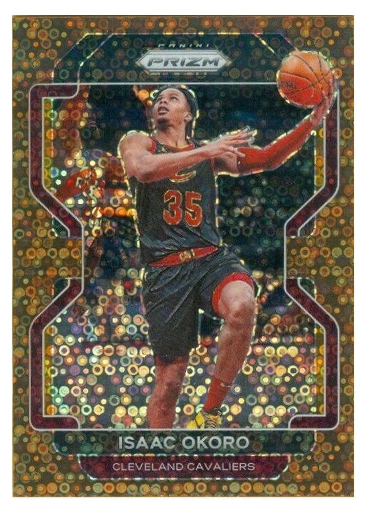 2021-22 Panini Prizm Base Set Isaac Okoro #212 card