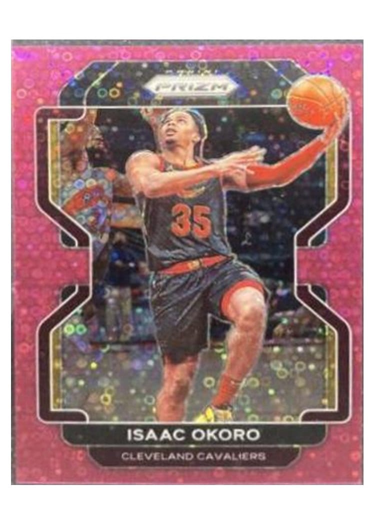 2021-22 Panini Prizm Base Set Isaac Okoro #212 card